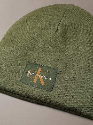 Bonnet Calvin Klein en vert