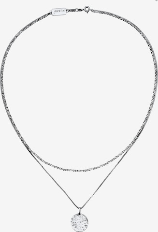 KUZZOI Ketting in Zilver: voorkant