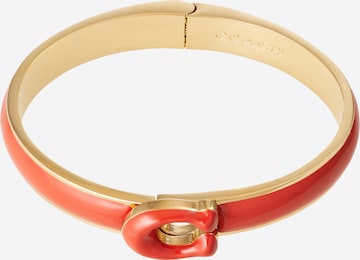 Bracelet COACH en orange : devant