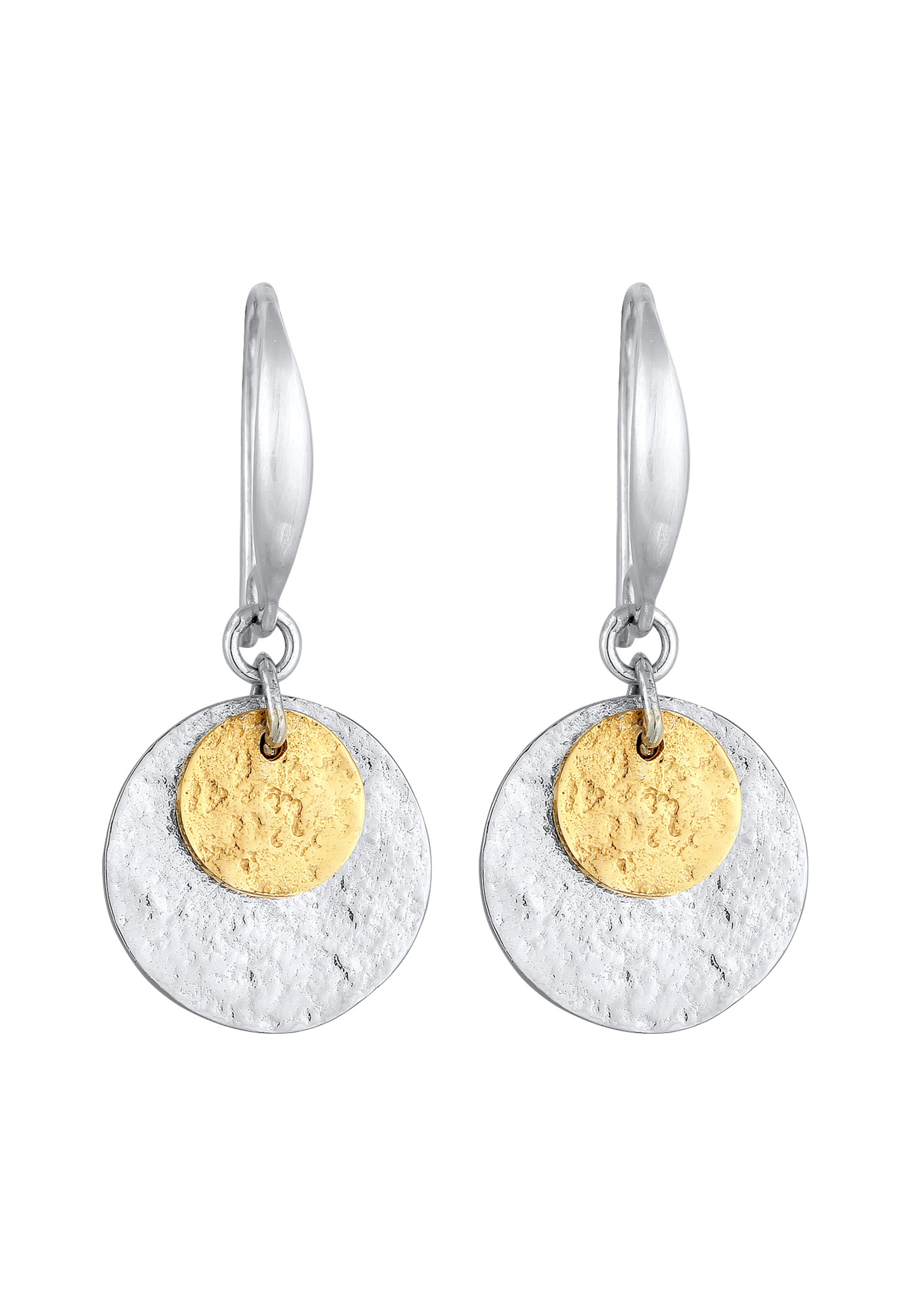 Boucles d'oreilles ELLI en argent : devant