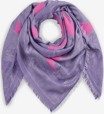 Foulard CODELLO en violet : devant