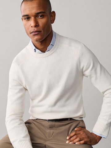 Pull-over Hackett London en blanc