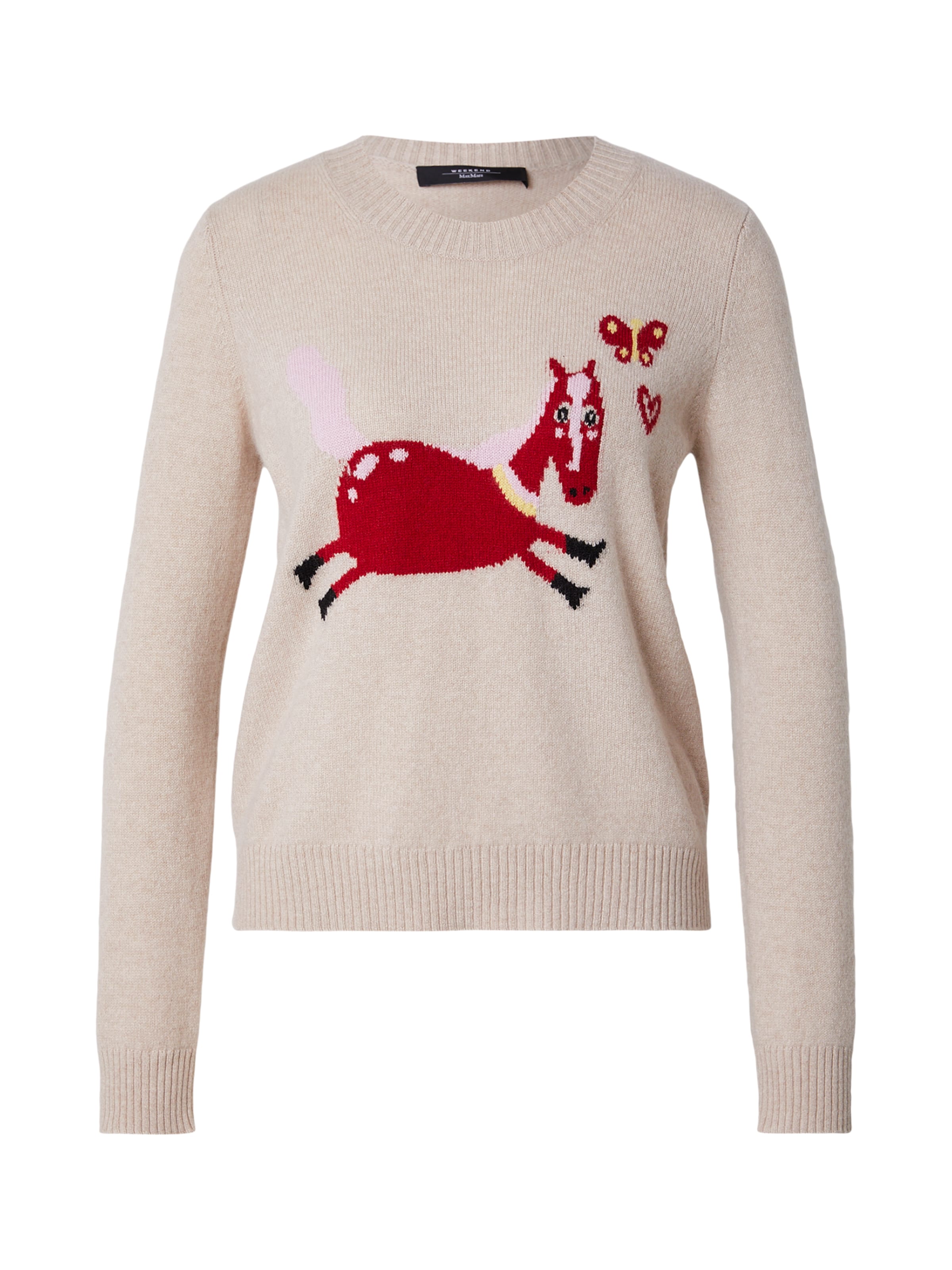 Weekend Max Mara Neulepaita 'TUNICA' värissä beige: etupuoli