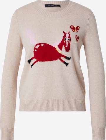 Weekend Max MaraPulover 'TUNICA' - bež boja: prednji dio