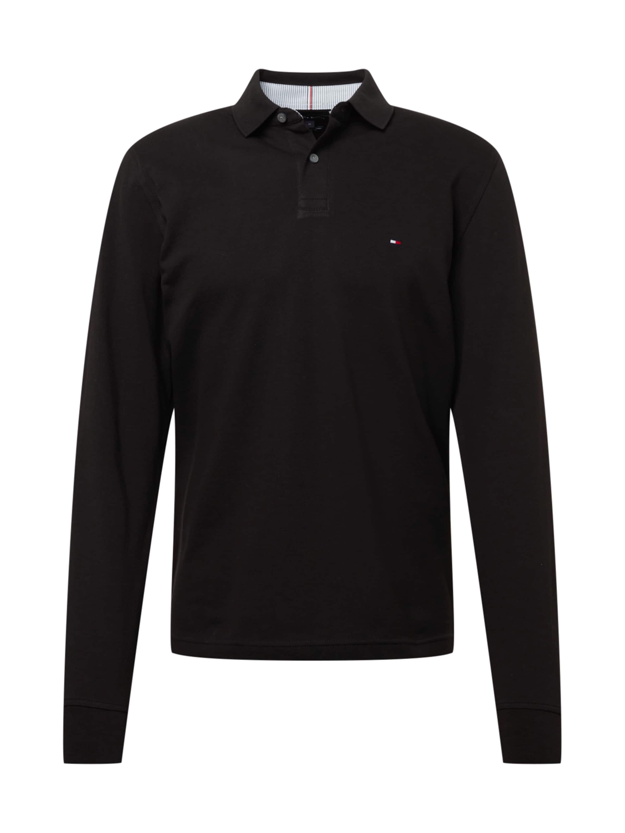 TOMMY HILFIGER Tričko - Čierna: predná strana