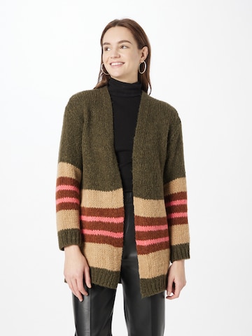 Cardigan MORE & MORE en vert : devant