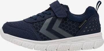 Hummel Sneakers in Blauw: voorkant