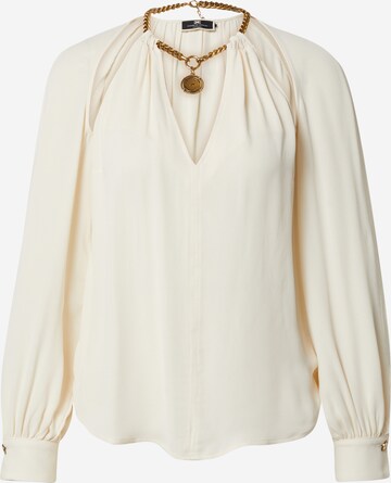 Elisabetta Franchi Blouse in Beige: front