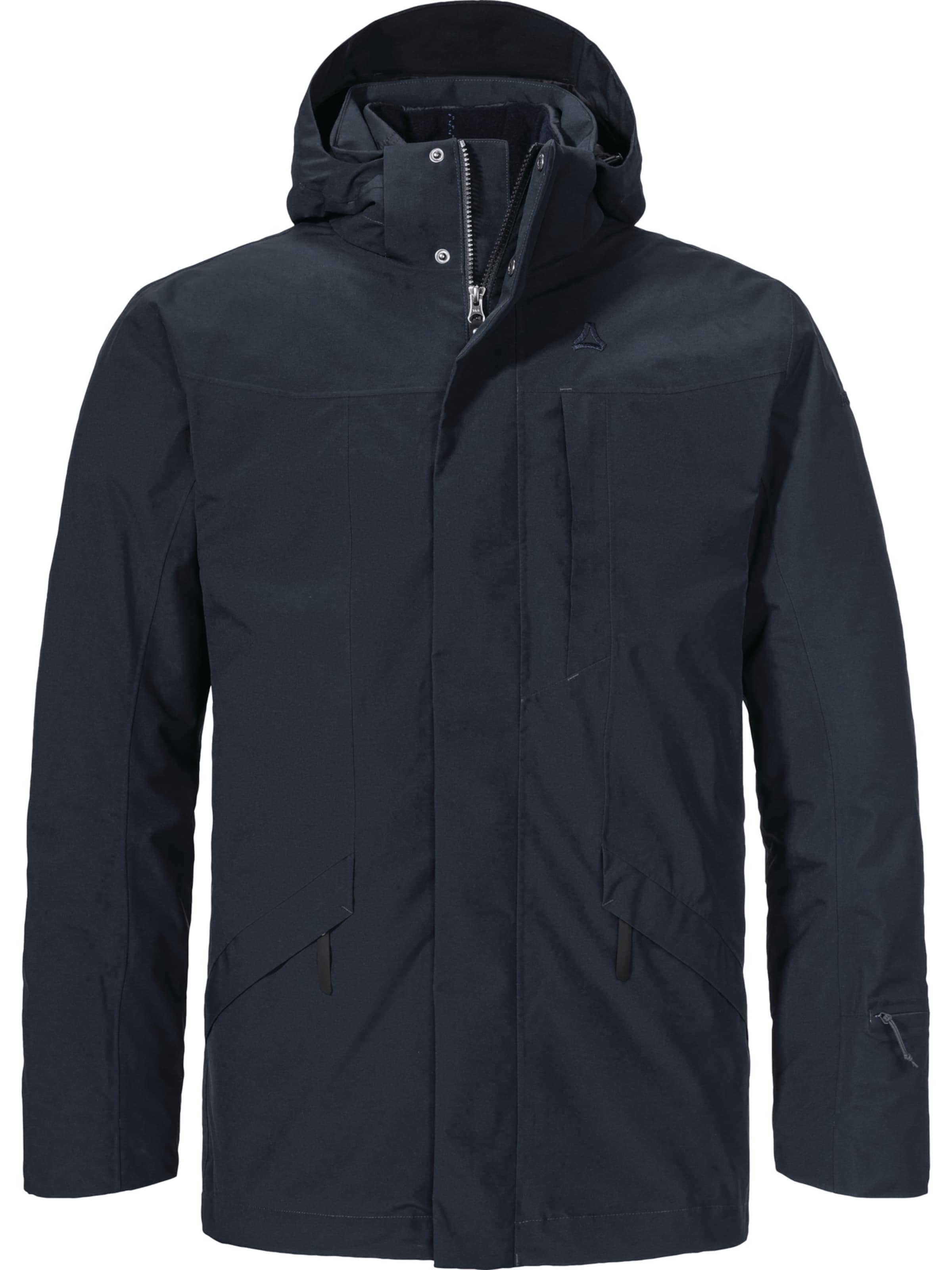 Veste outdoor 'Borkol' Schöffel en bleu : devant