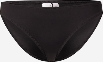 Calvin Klein Swimwear Bikini Bottoms in Black: front