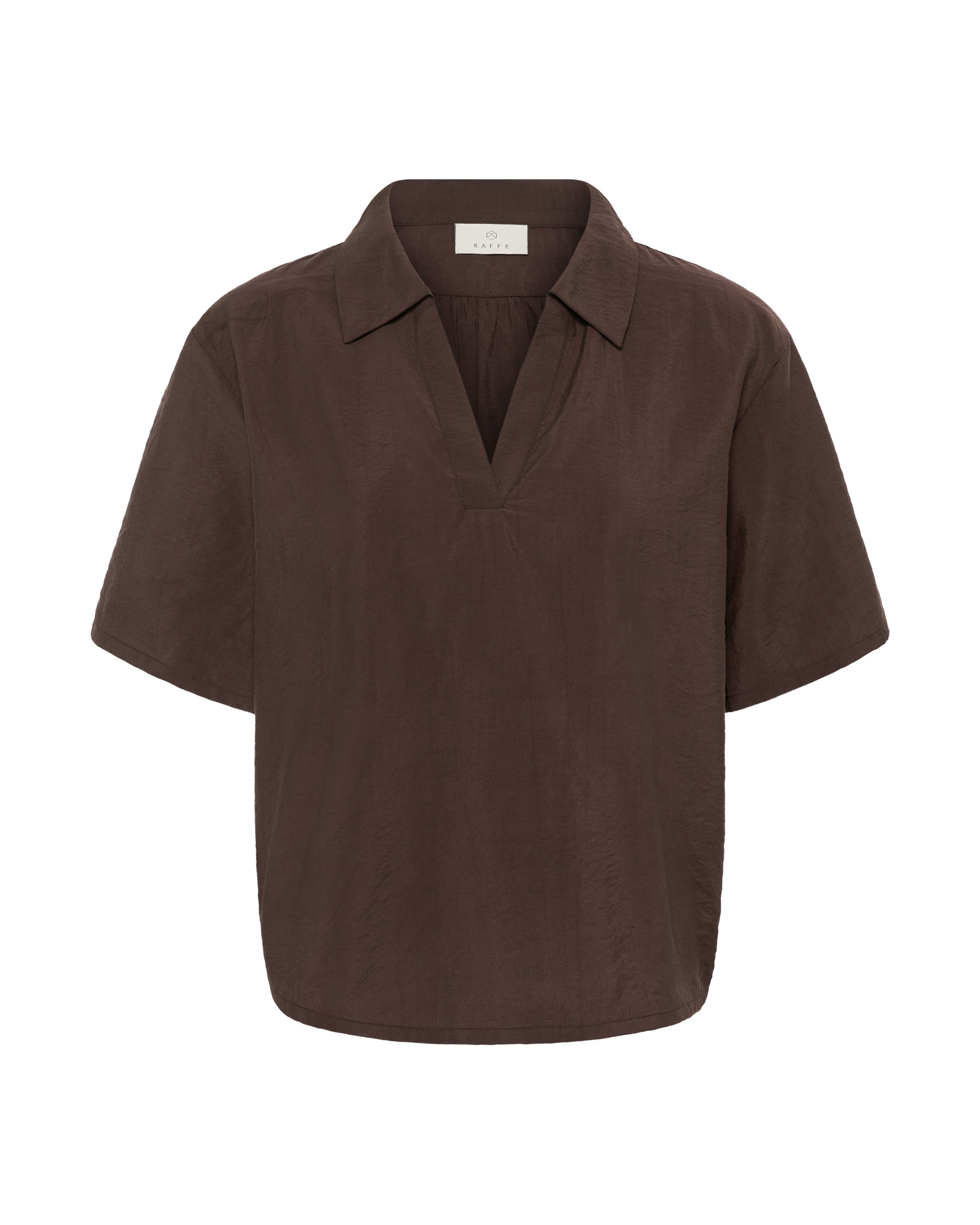 Kaffe Bluse 'Odeth' in Braun: Vorderseite