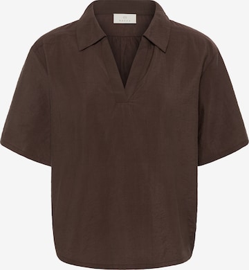Kaffe Bluse 'Odeth' in Braun: Vorderseite