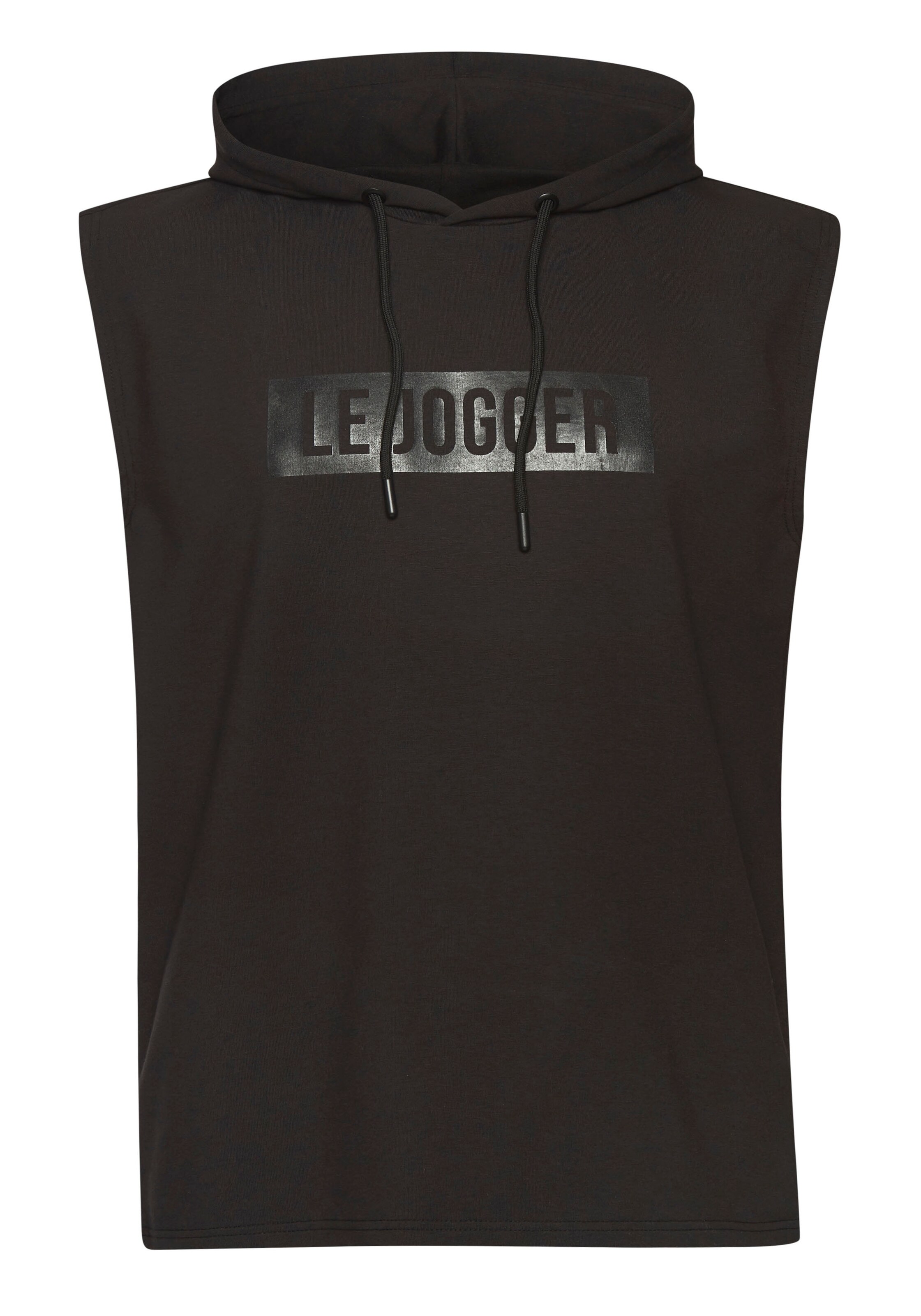 Authentic Le Jogger Sweatshirt in Schwarz: Vorderseite