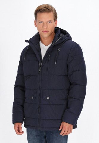 DreiMaster Maritim Between-Season Jacket in Blue: front