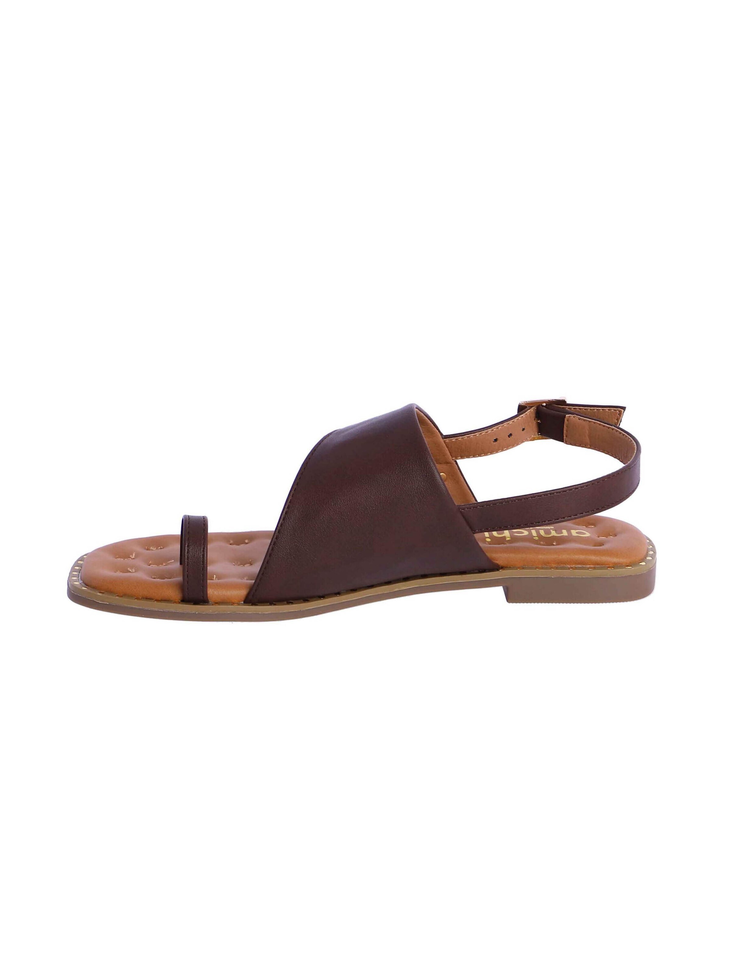 Amichi - Sandalias de dedo en marrón