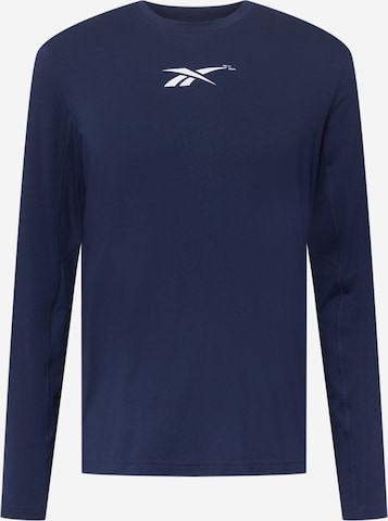 Reebok Performance Shirt in Blue: front