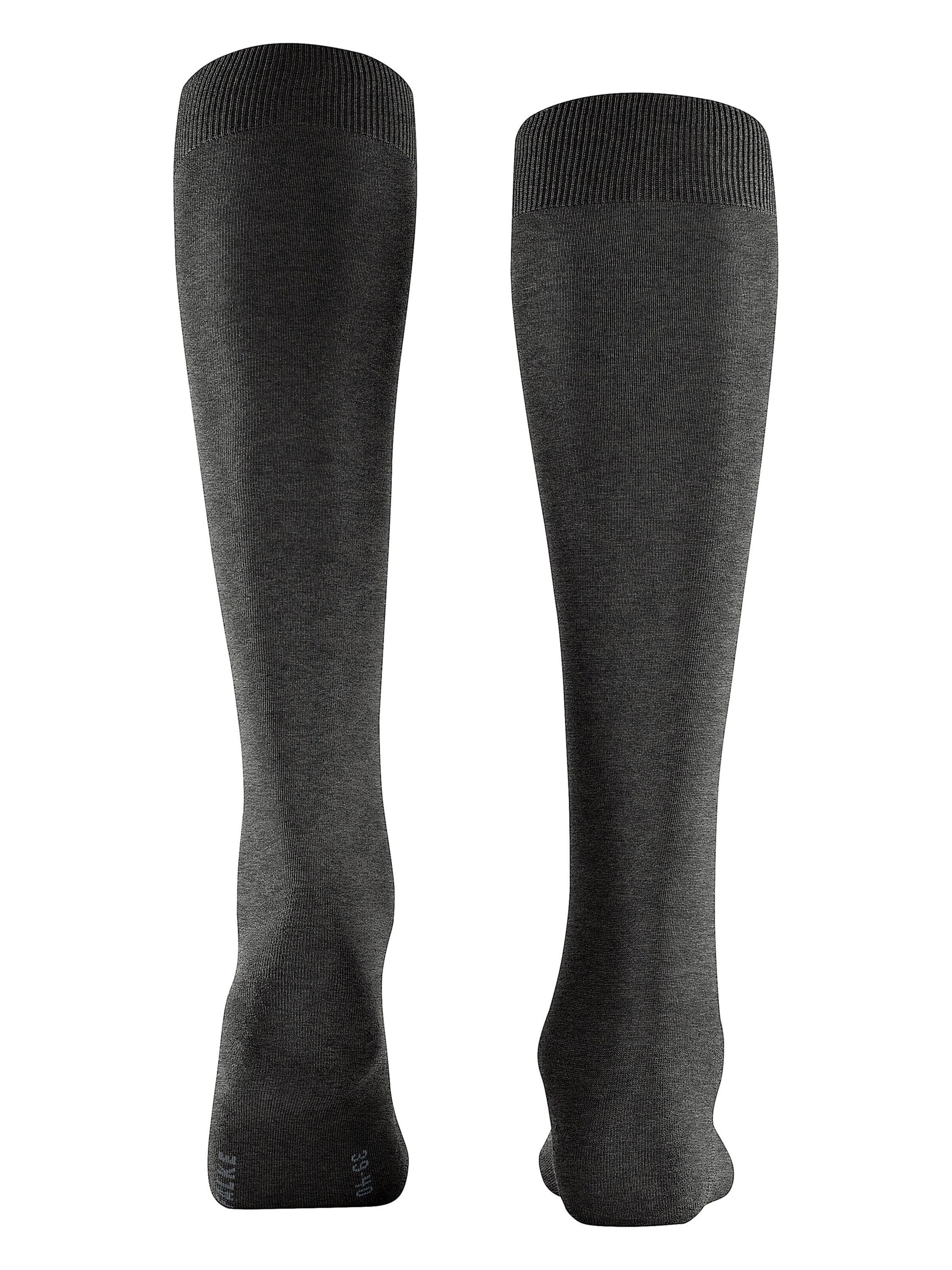 FALKE Knee High Socks 'ClimaWool' in Grey
