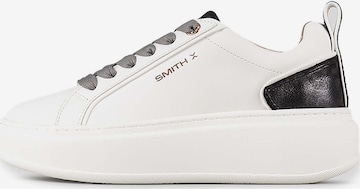 Baskets basses 'Steinhoch ' Alexander Smith en blanc : devant