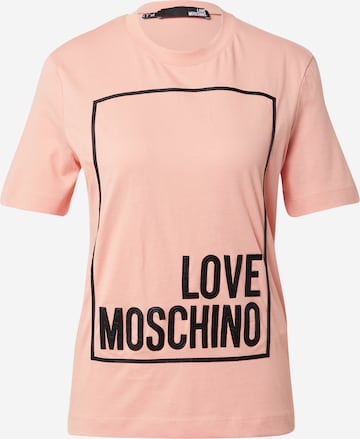 Love Moschino T-Shirt in Pink: predná strana