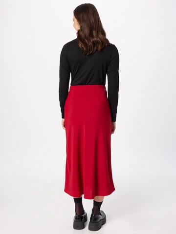 PIECES Skirt 'FRANAN' in Red