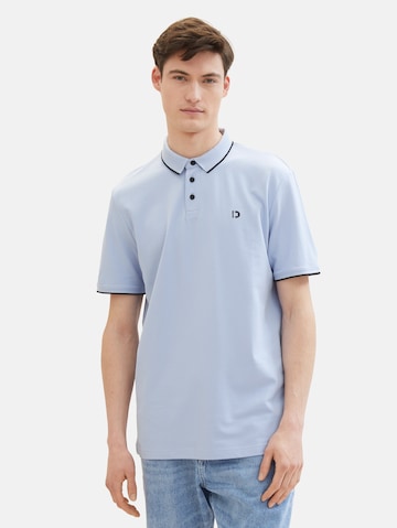 TOM TAILOR DENIM Poloshirt in Blau: predná strana