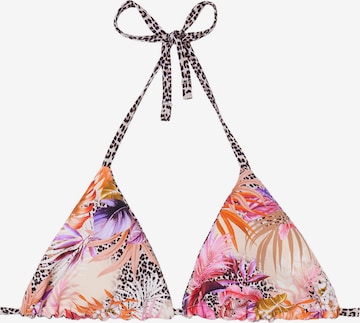 CALZEDONIA Bikini Top in Mixed colors: front