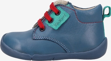 Kickers Wandelschoen in Blauw: voorkant