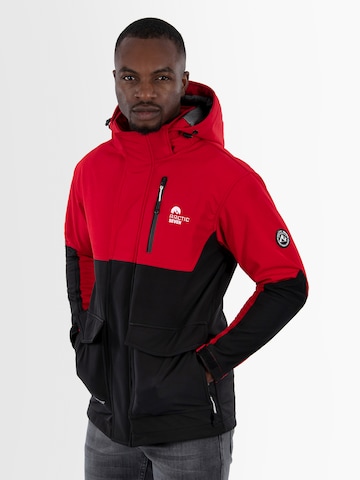 Veste fonctionnelle Arctic Seven en rouge