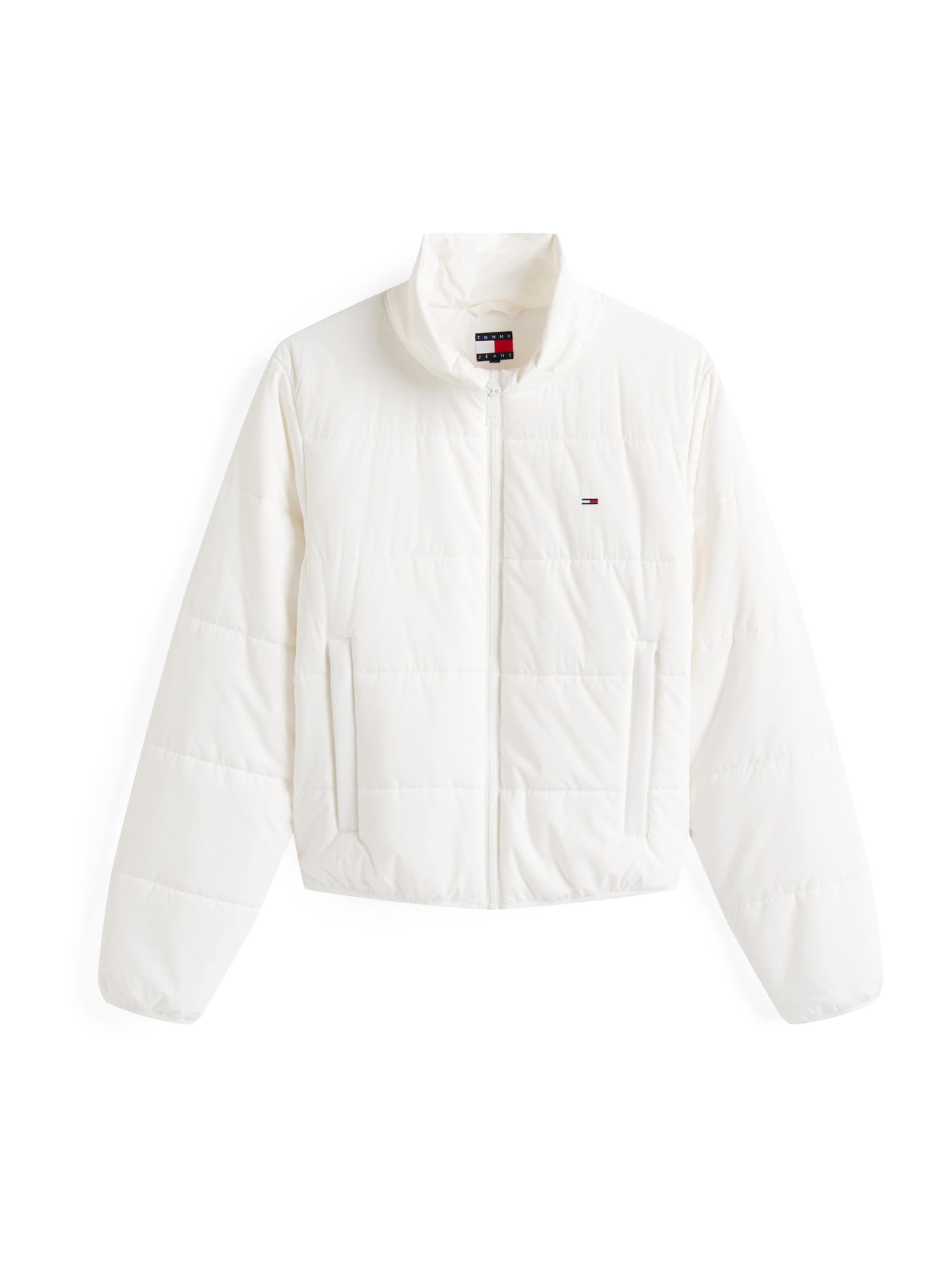 Tommy Jeans Kurtka przejściowa w kolorze biały: przód