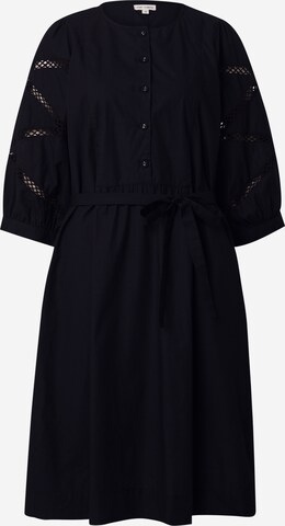 Robe-chemise 'Luna' Esmé Studios en noir : devant