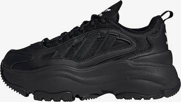 ADIDAS ORIGINALS - Zapatillas deportivas bajas 'Ozgaia' en negro: frente