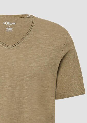 s.Oliver T-Shirt in Grün