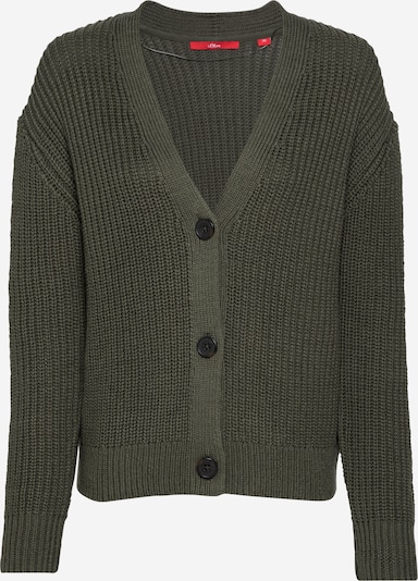 s.Oliver Strickjacke in khaki, Produktansicht