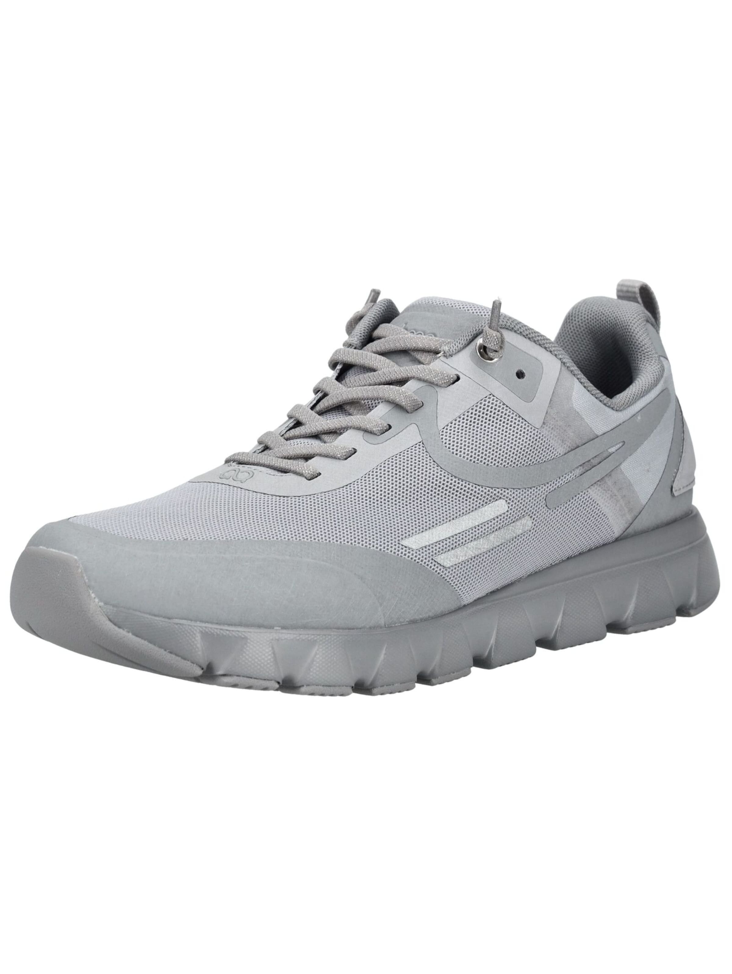 Tenhaag Platform trainers in Grey: front