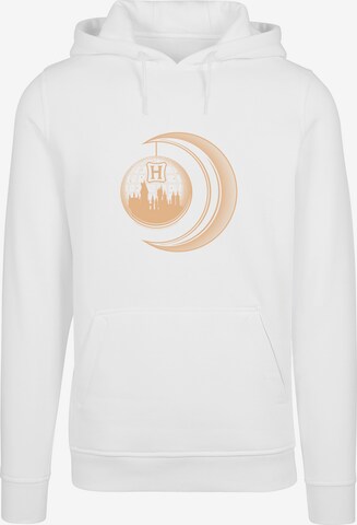F4NT4STIC Sweatshirt 'Harry Potter Hogwarts Moon' in White: front