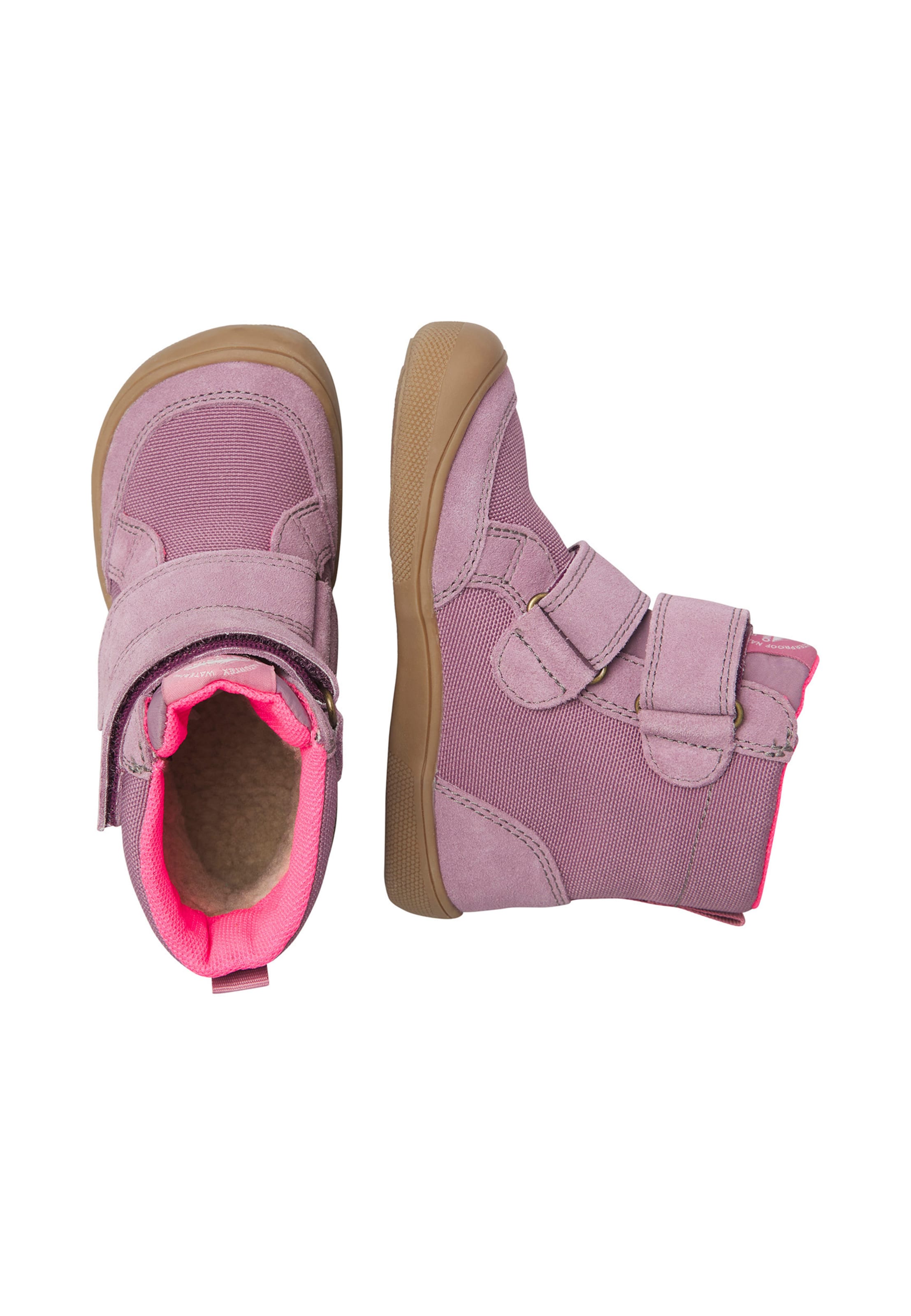 NATURINO Csizma 'BAREFOOT KODDAS' - lila