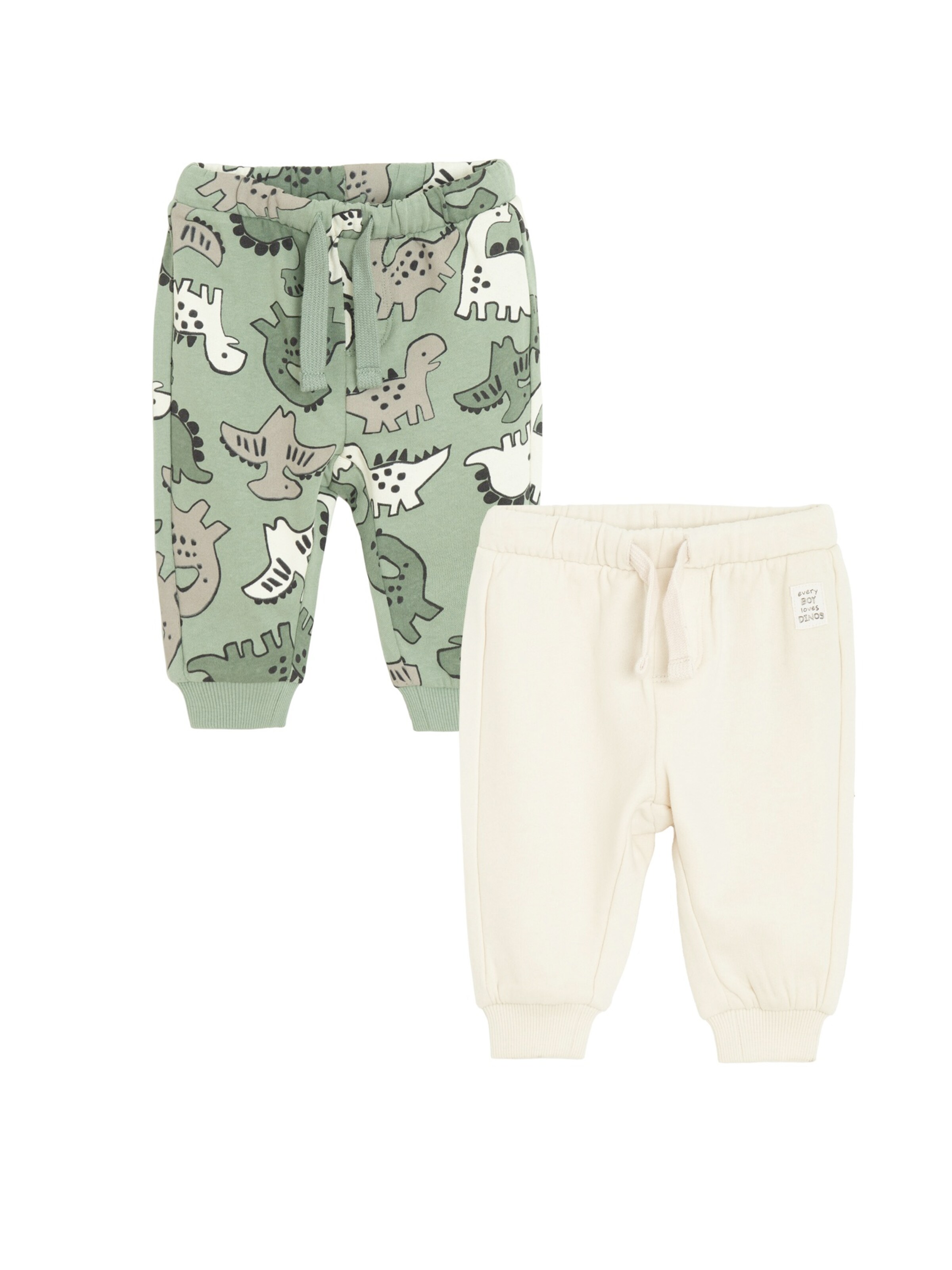 Cool Club Alt kitsenev Püksid, värv beež: eest vaates