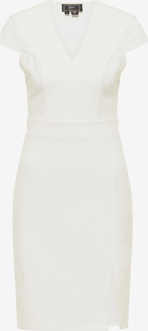 faina Sheath dress in White: front