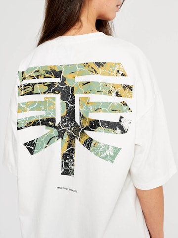 Multiply Apparel Shirt 'Car' in Wit