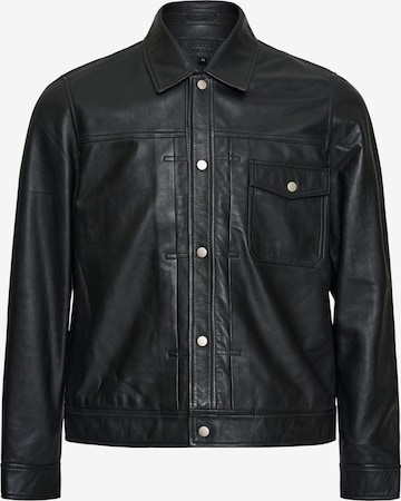 Giacca di mezza stagione 'Carlos Trucker' di Bolongaro Trevor in nero: frontale