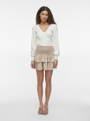 VILA Rok in Beige