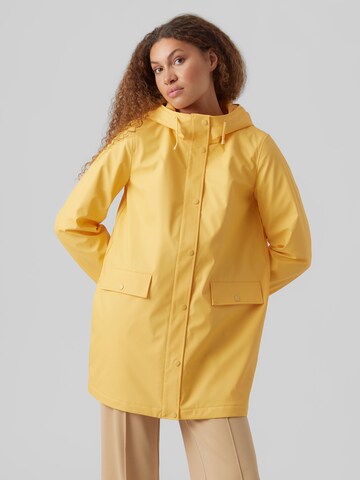 Manteau mi-saison 'Asta' VERO MODA en jaune : devant