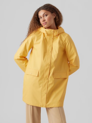 VERO MODA - Abrigo de entretiempo 'Asta' en amarillo: frente