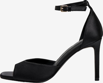 ONLY Sandalen met riem 'ALYX' in Zwart: voorkant