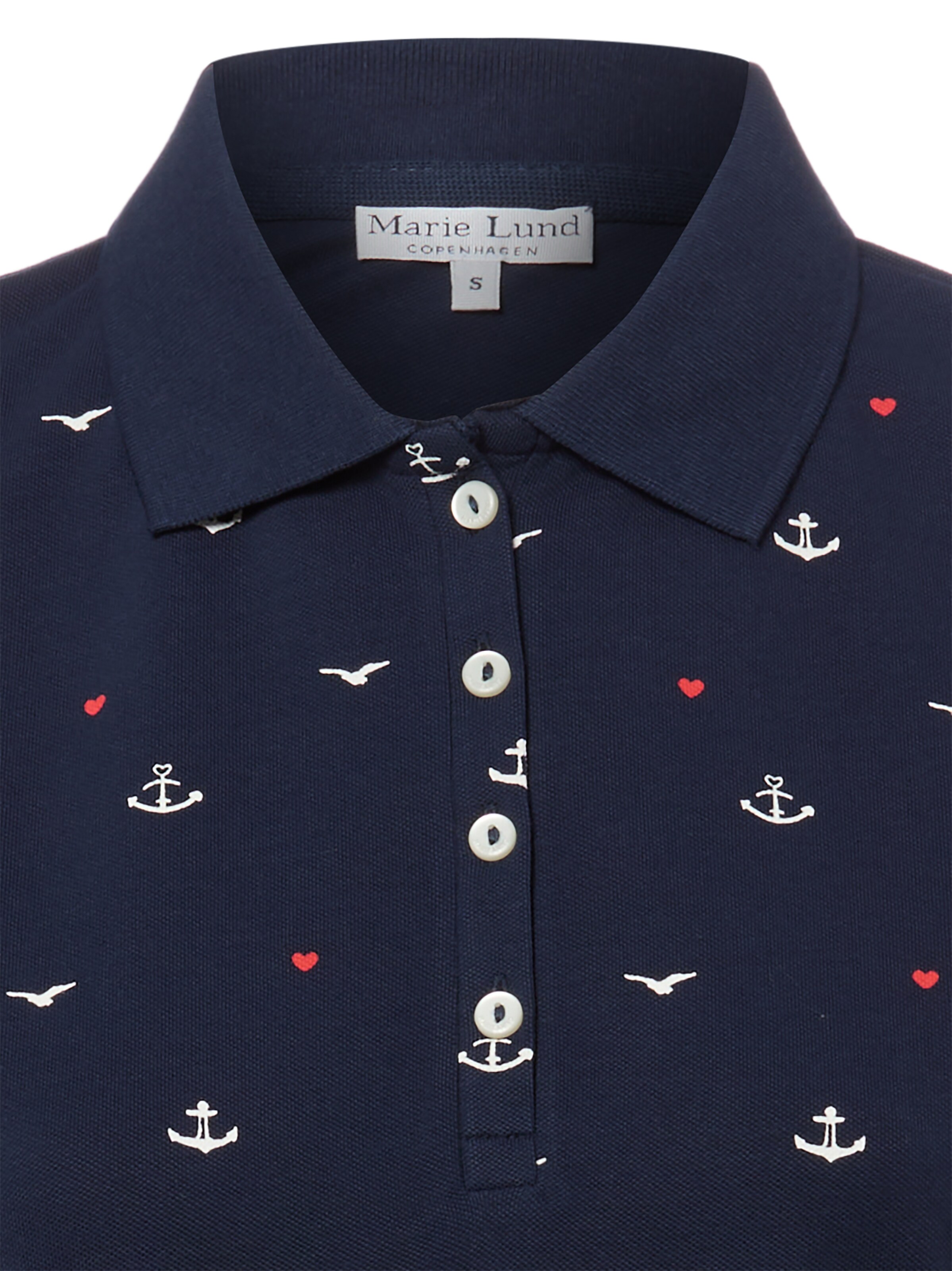 Marie Lund Shirt in Blauw