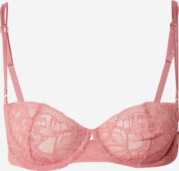 rozā Tommy Hilfiger Underwear Balconette Krūšturis: no priekšpuses
