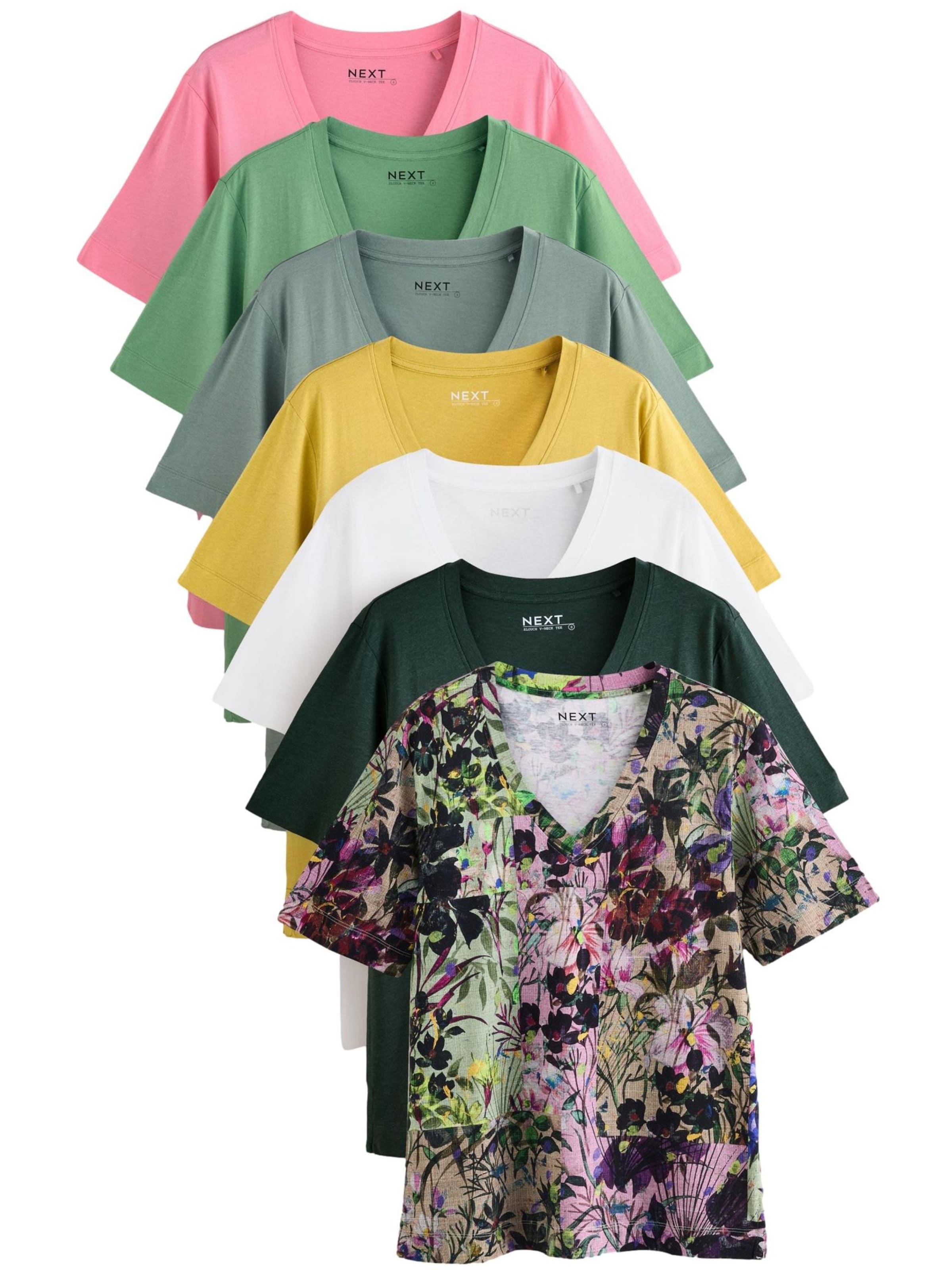 T-shirt Next en bleu : devant