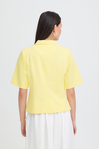 Blazer 'IHKATE' ICHI en jaune