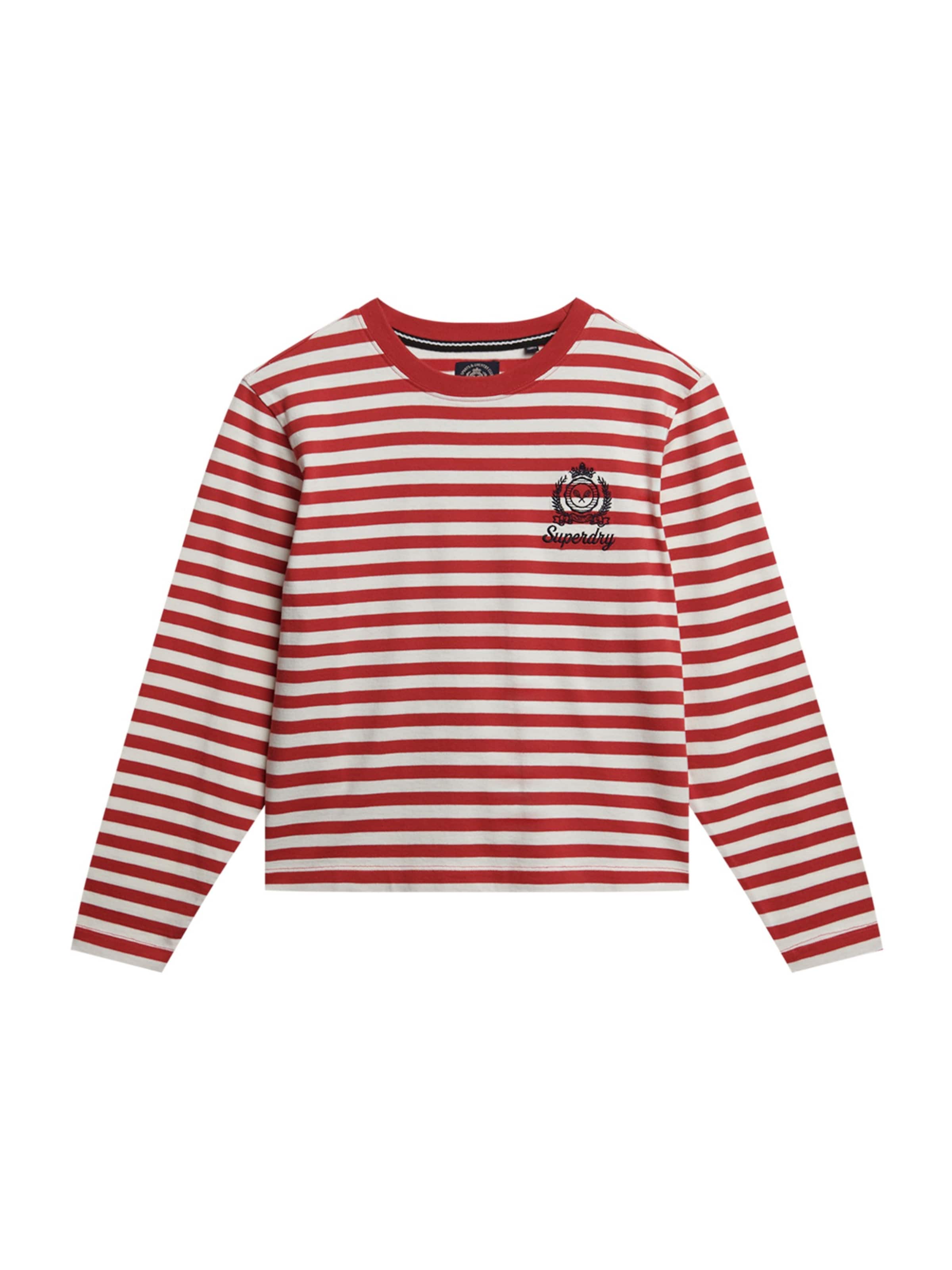 Superdry & Co Shirt 'Country Club' in Red: front