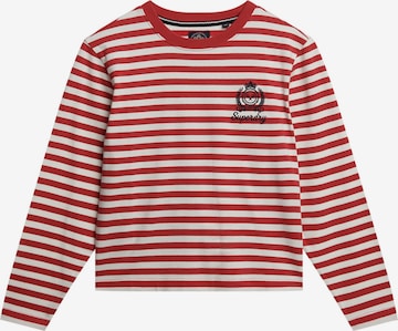 T-shirt 'Country Club' Superdry & Co en rouge : devant